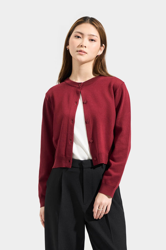 Button Down Knit Cardigan