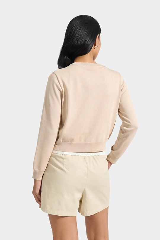 Button Down Knit Cardigan