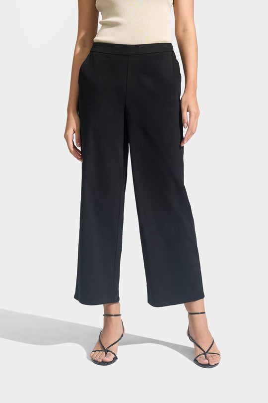 Cozy: Pull Up Straight Leg Trousers