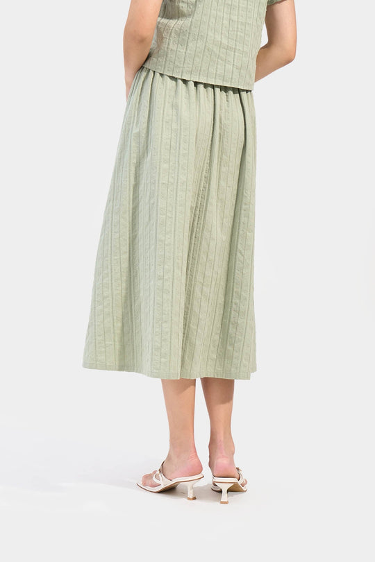 Textured Dobby Skirt