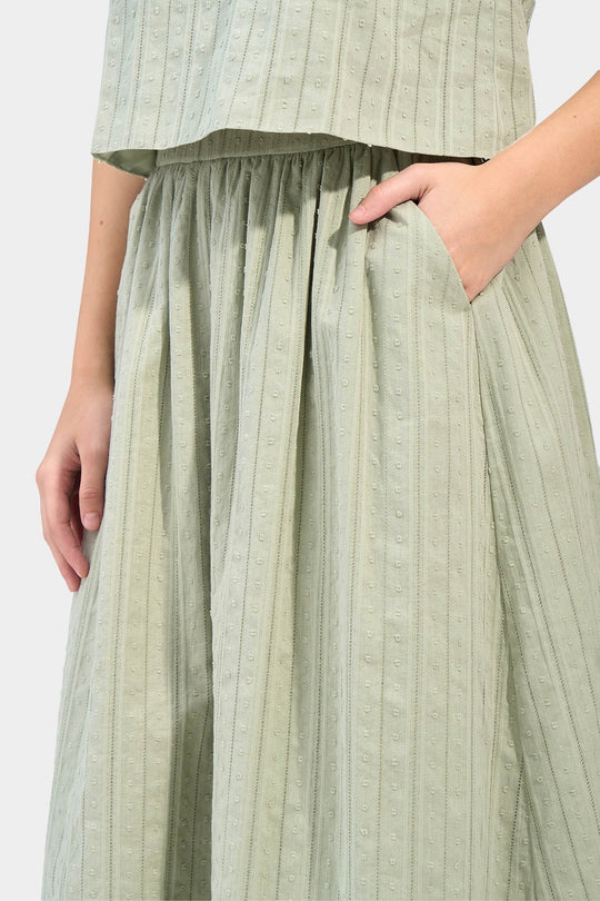 Textured Dobby Skirt