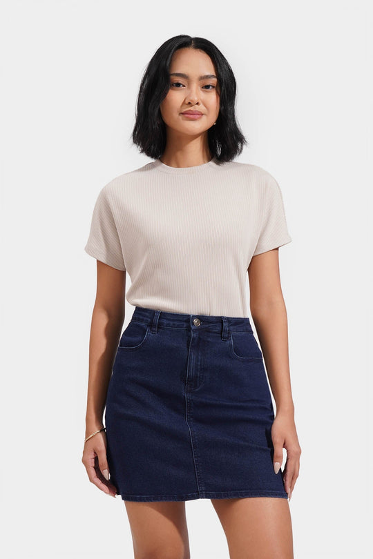 Waffle Extended Sleeves Tee