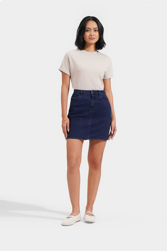 Waffle Extended Sleeves Tee