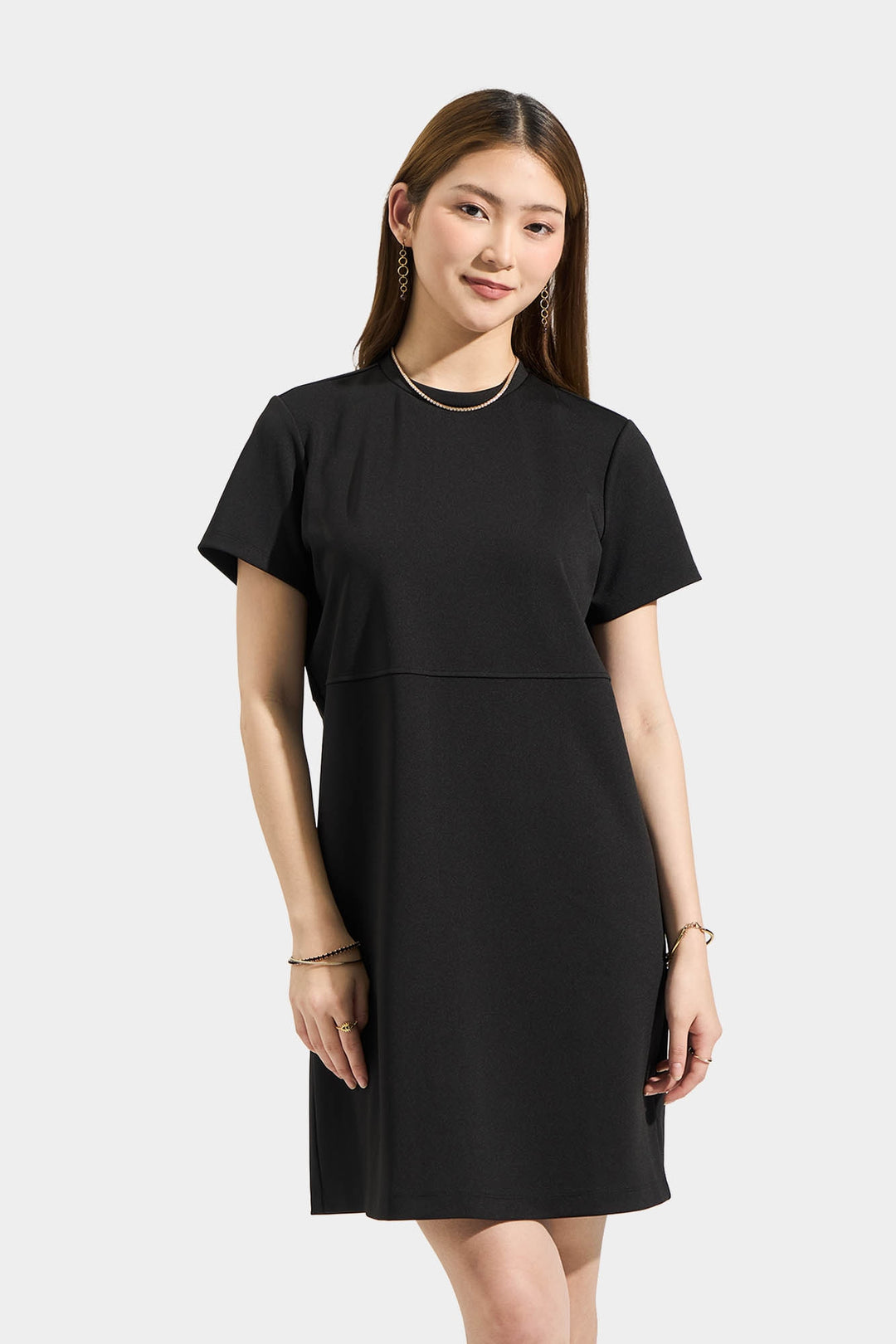 Jersey Knit T-Shirt Dress Jersey Knit T-Shirt Dress