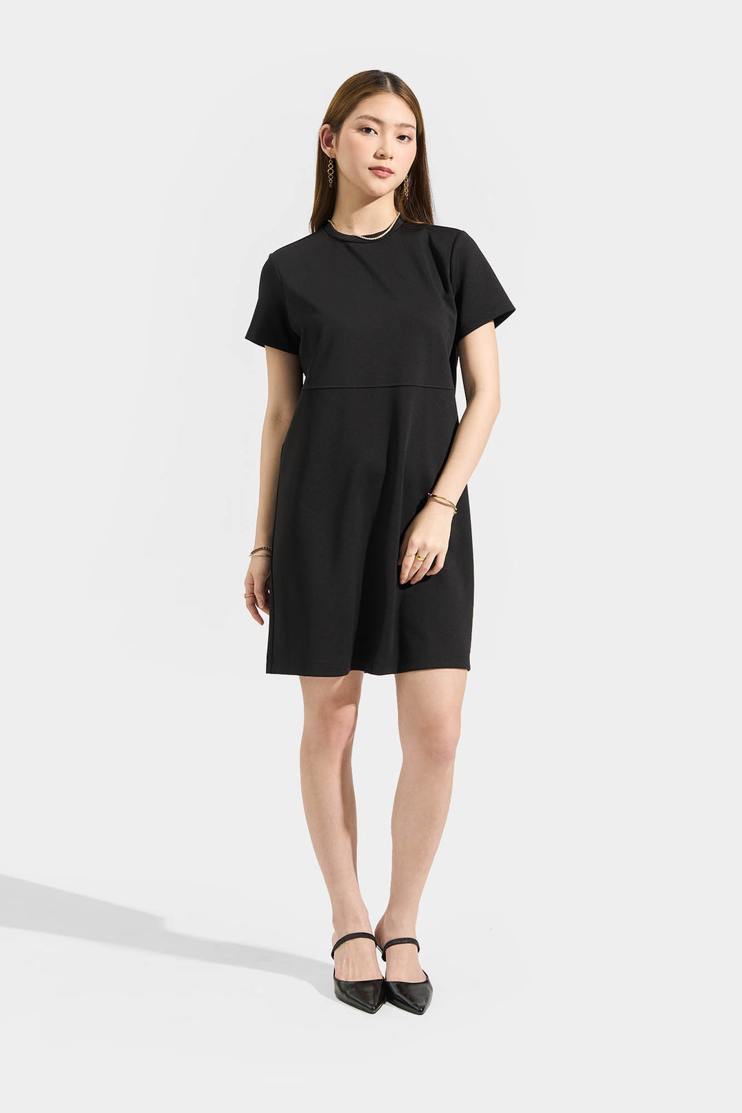 Jersey Knit T-Shirt Dress Jersey Knit T-Shirt Dress