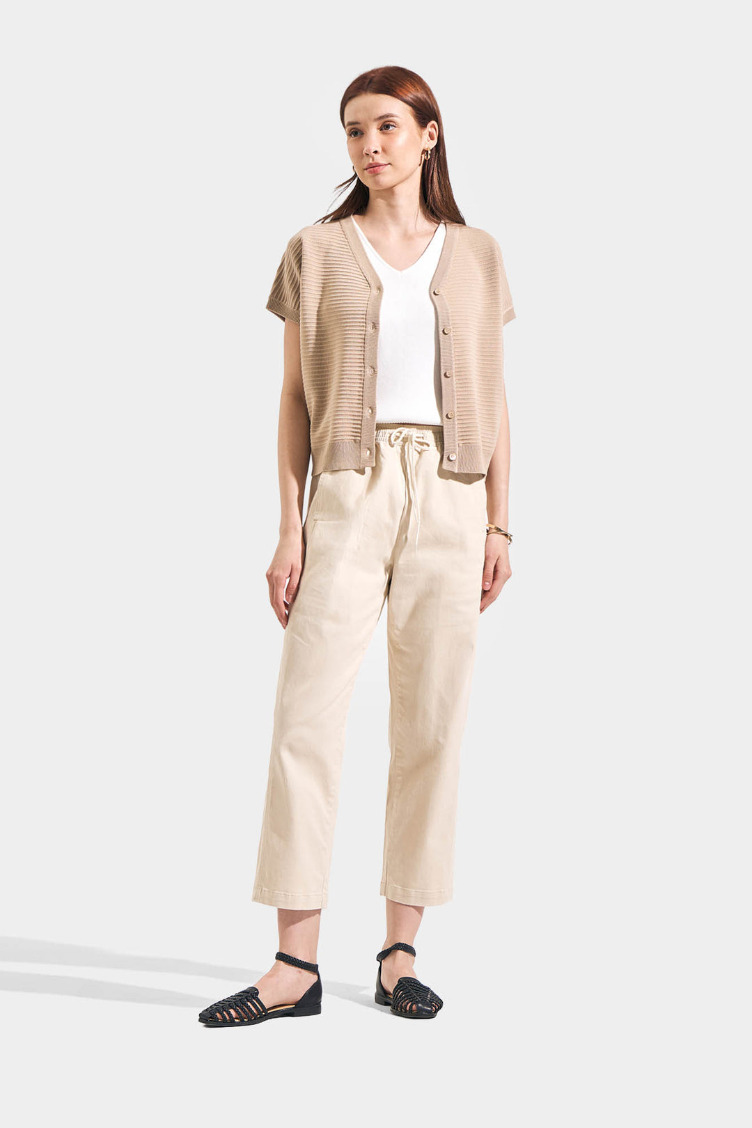 Cozy: Everyday Trousers with Seam Detail