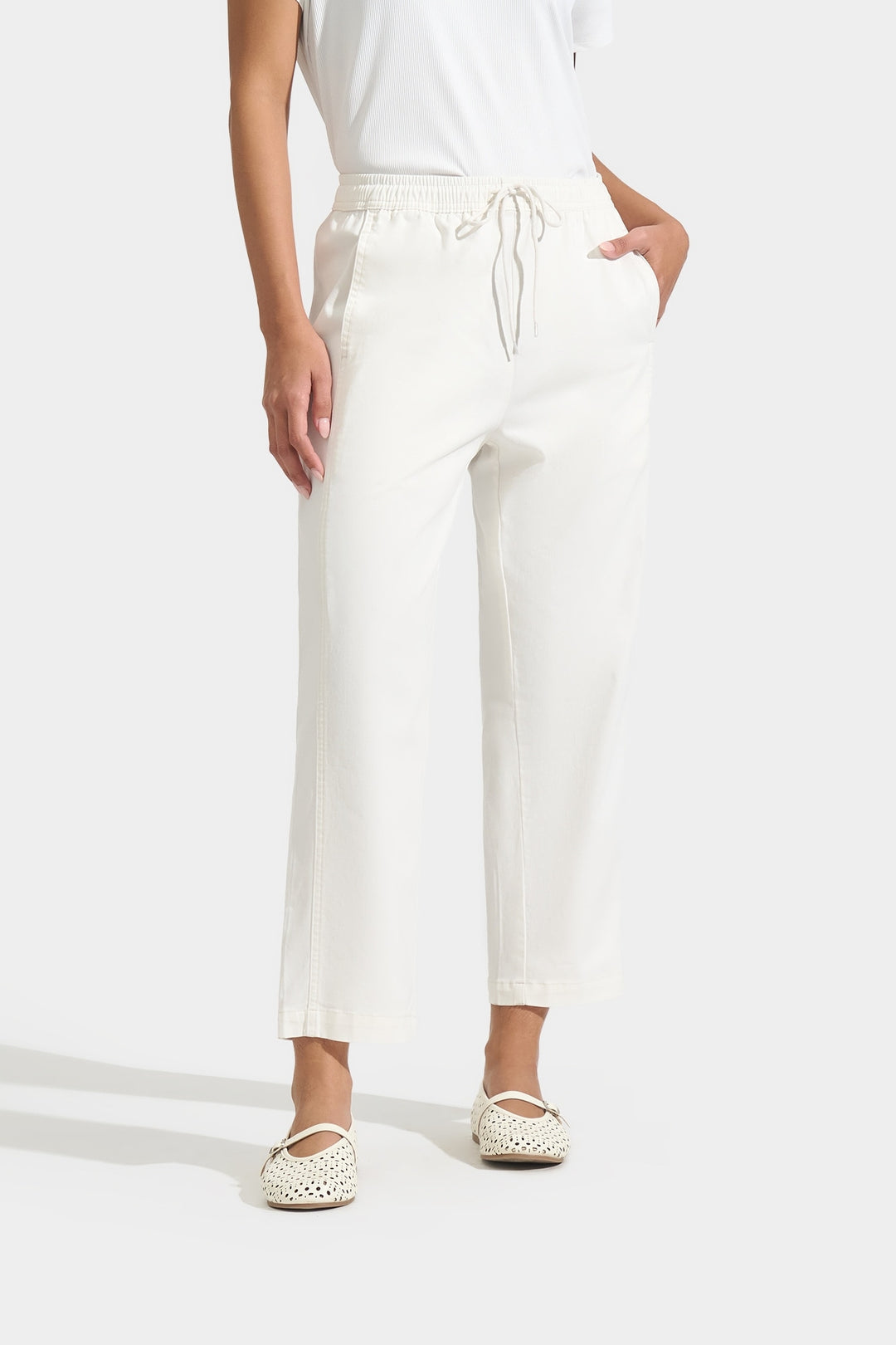 Cozy: Everyday Trousers with Seam Detail