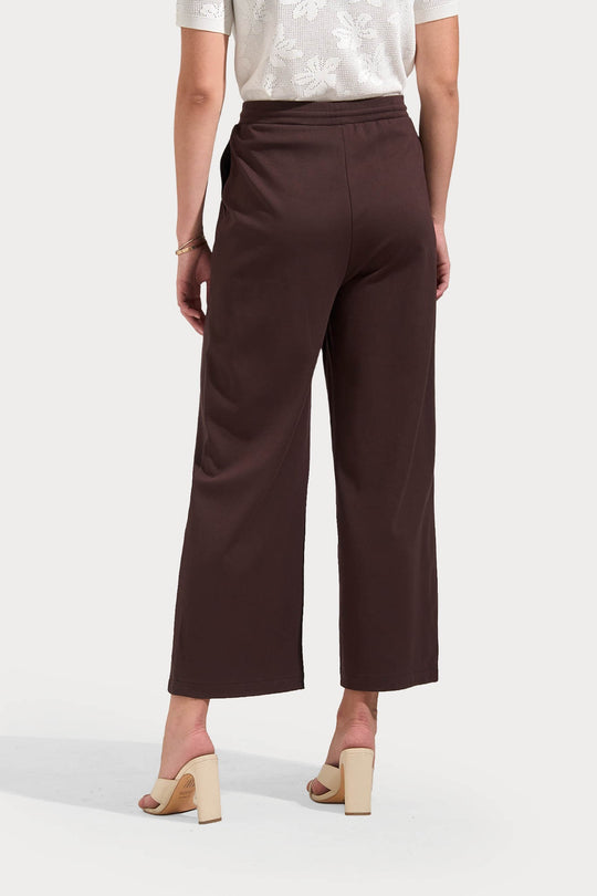 Cozy: Straight Pull Up Trousers