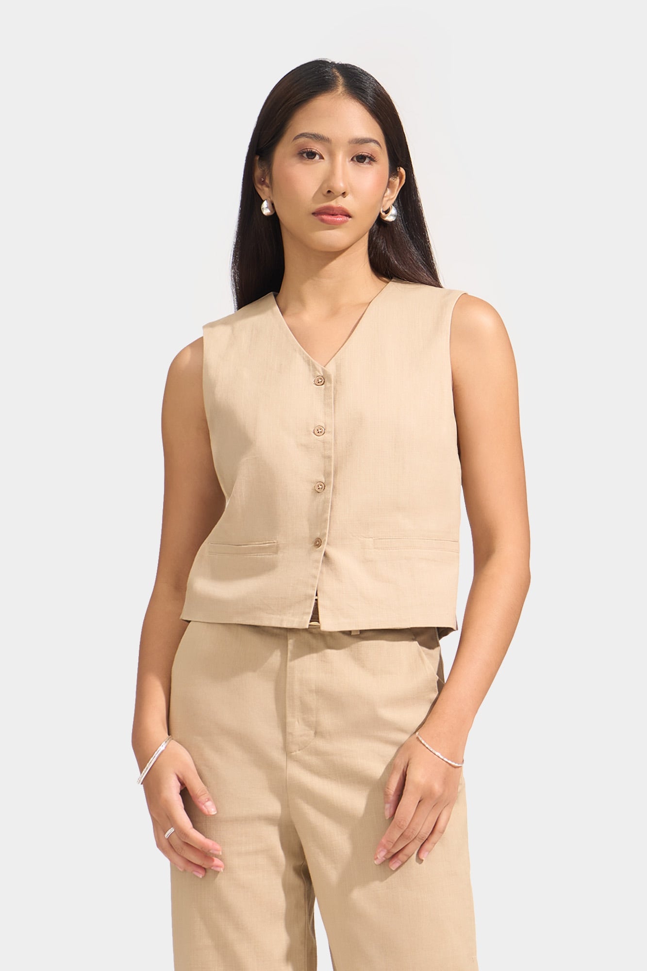 Linen Vest Top – ForMe