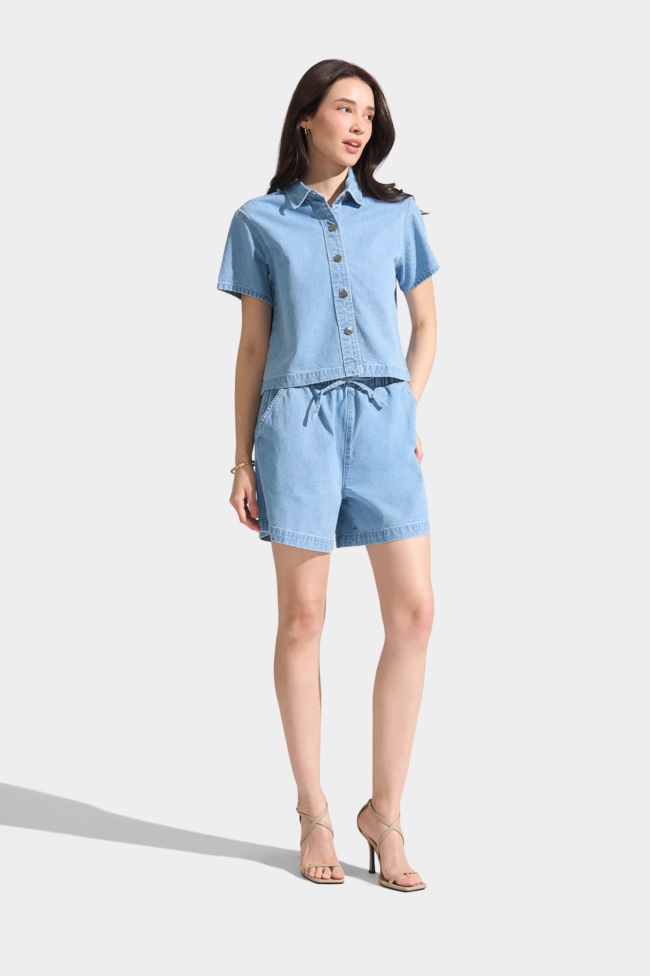 Denim Button Down Shirt – ForMe