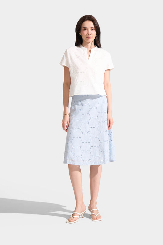 Extended Eyelet Shirt
