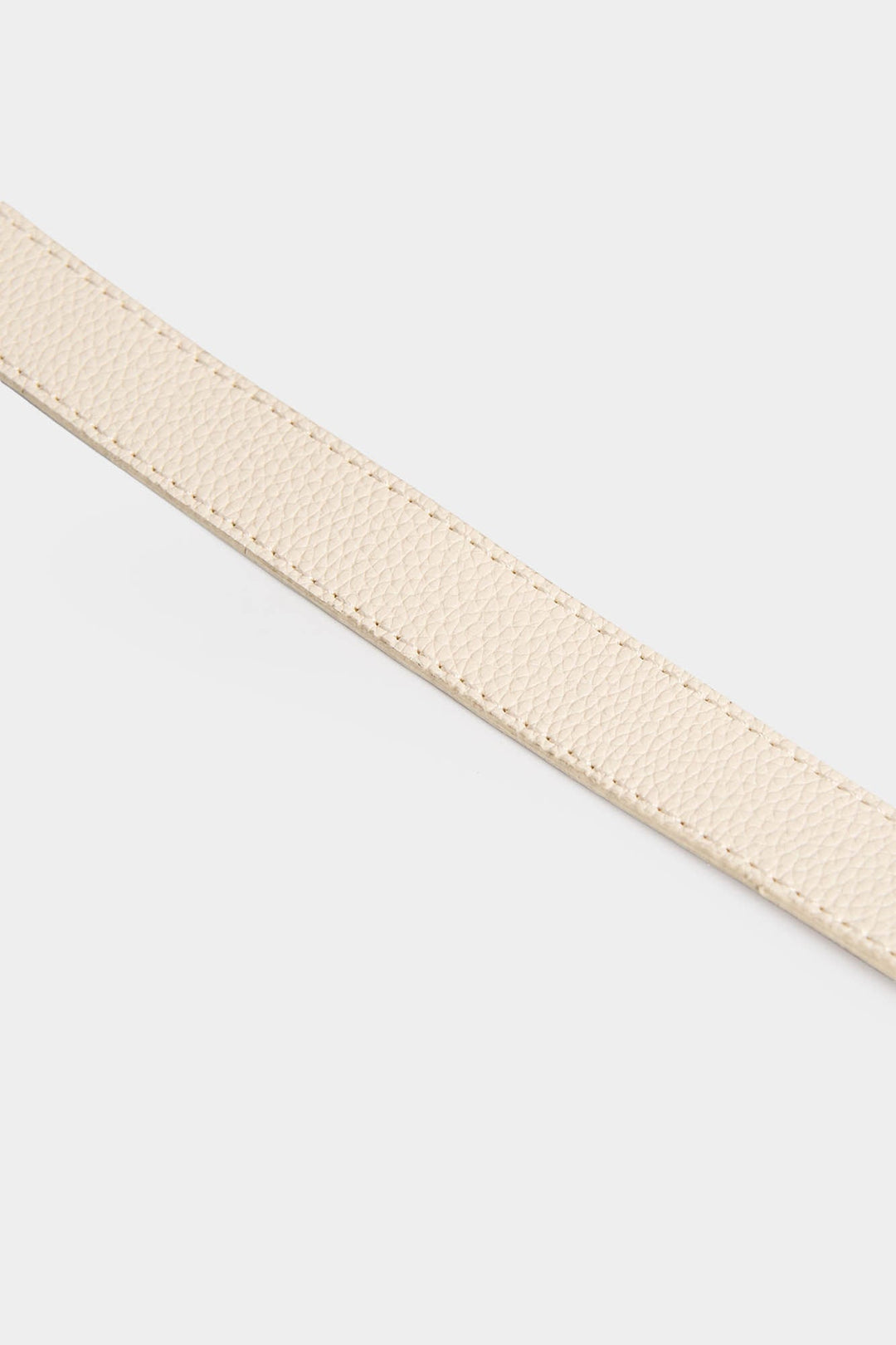 Belt with Round Buckle