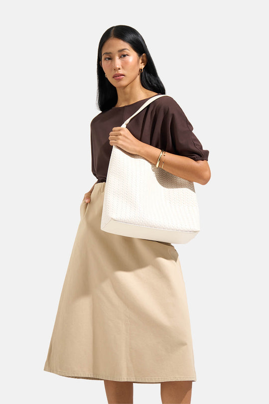 Woven Shoulder Bag