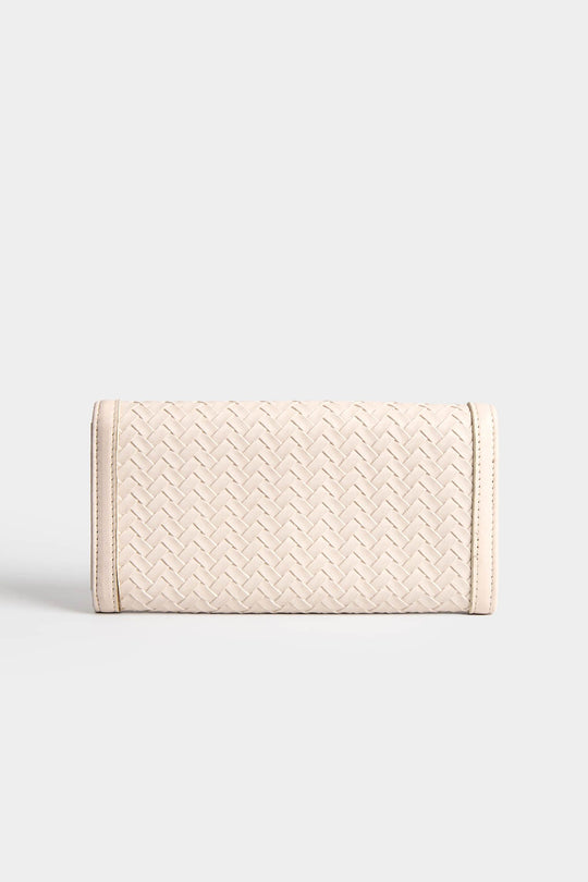 Woven Long Wallet