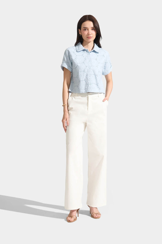 Cozy: Straight Leg Trousers