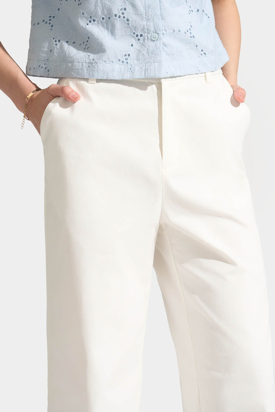 Cozy: Straight Leg Trousers