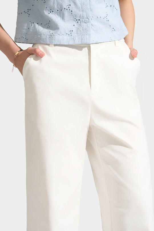 Cozy: Straight Leg Trousers