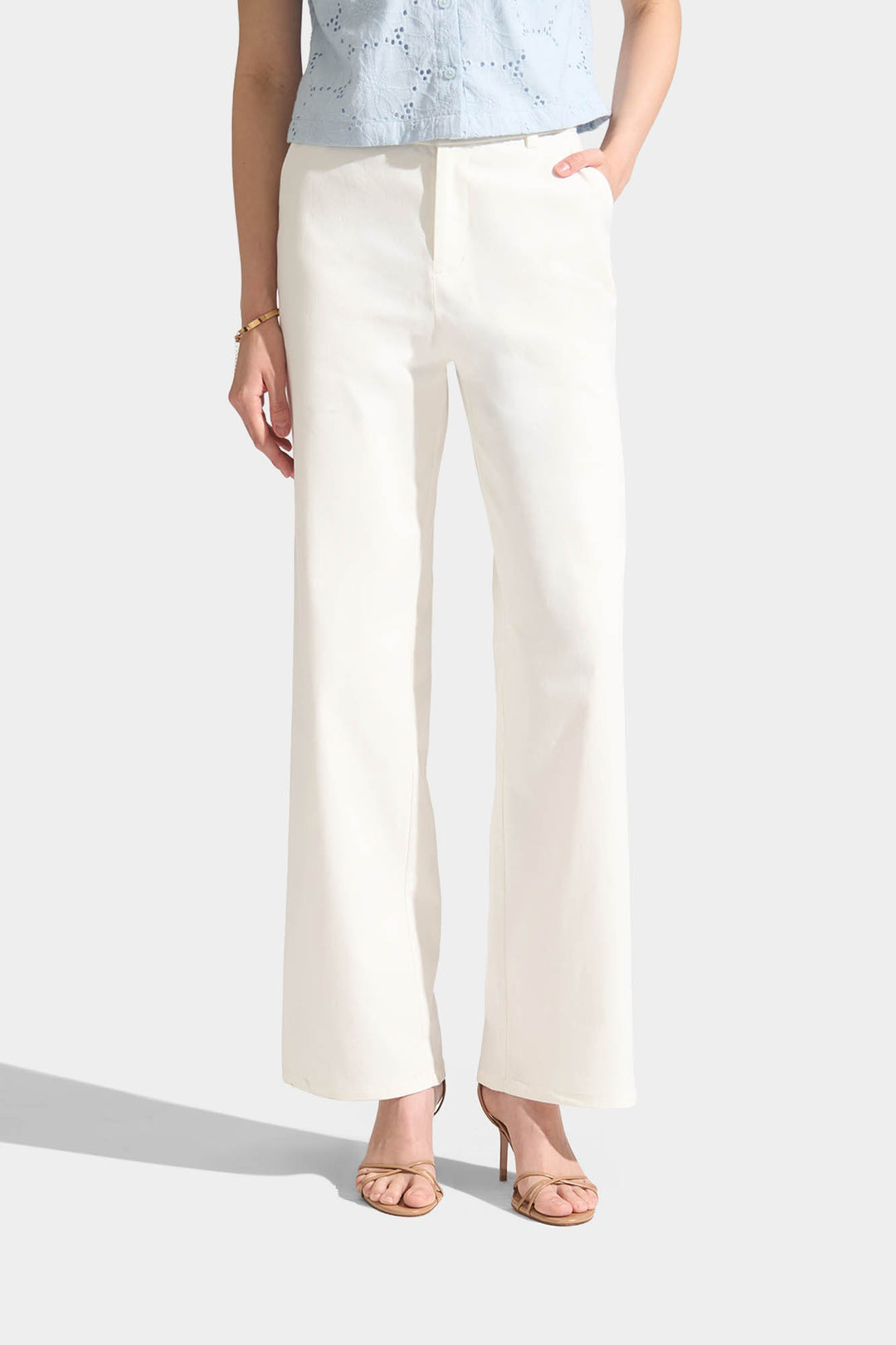 Cozy: Straight Leg Trousers