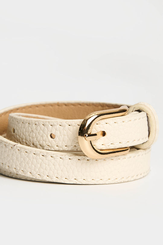 Buckled Slim Belt