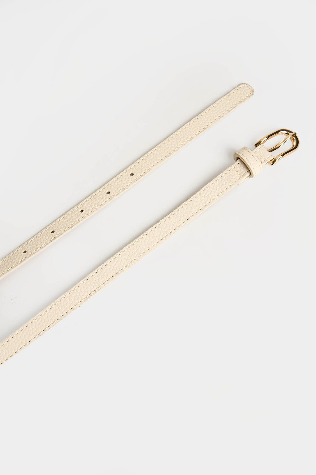 Buckled Slim Belt