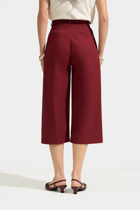 Culottes with Side Slit