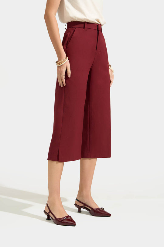 Culottes with Side Slit