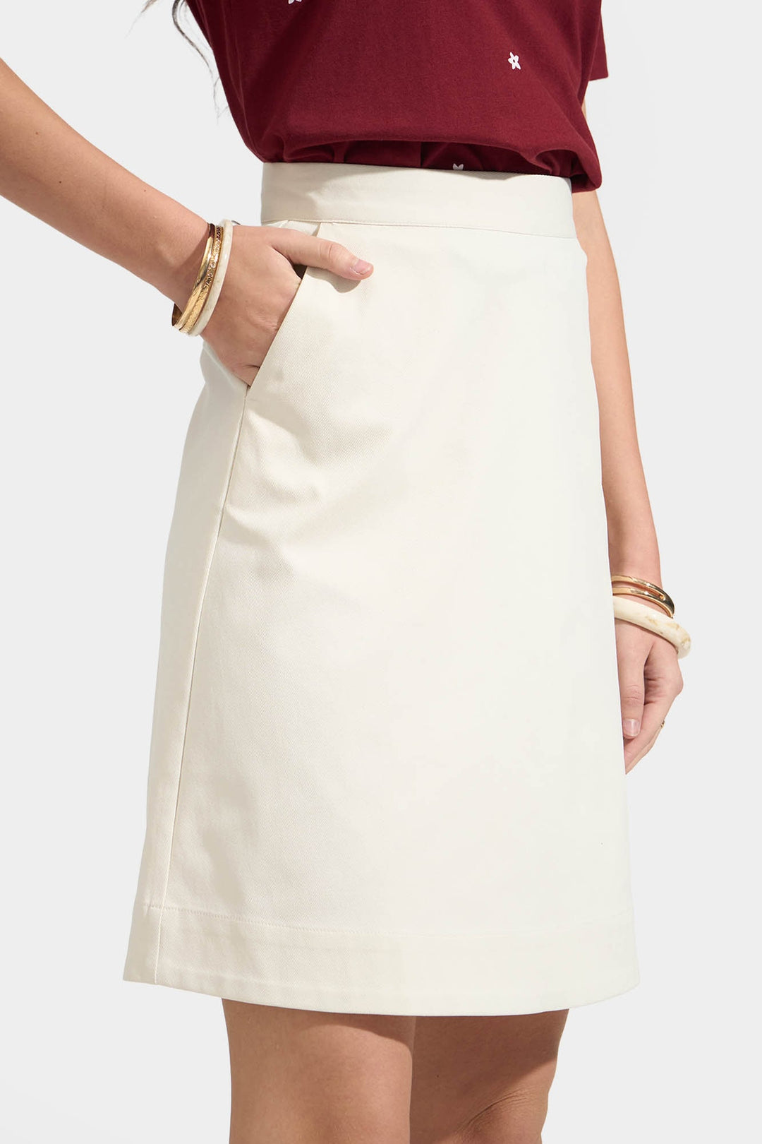 A-Line Mini Skirt