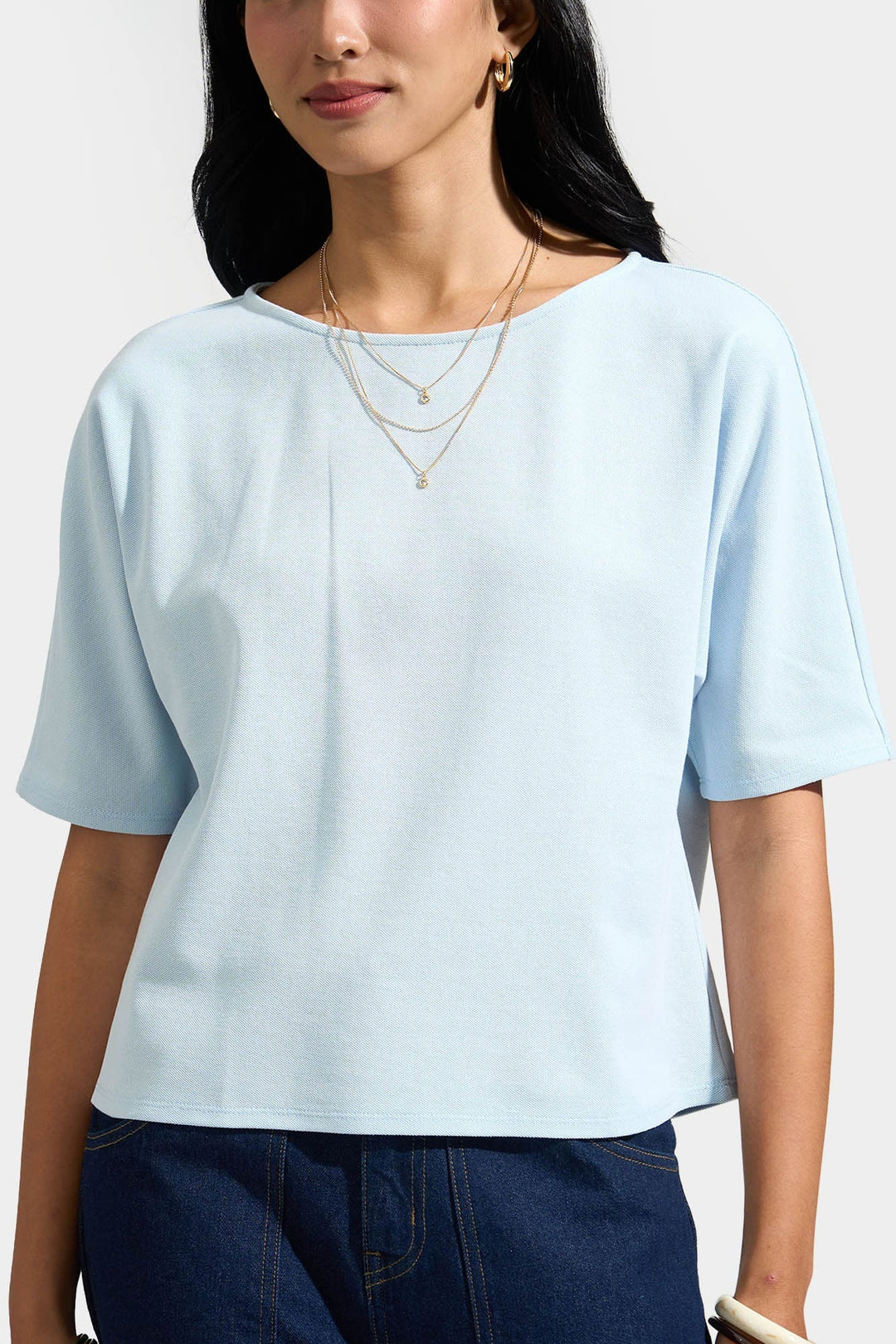 Boat Neck T-Shirt