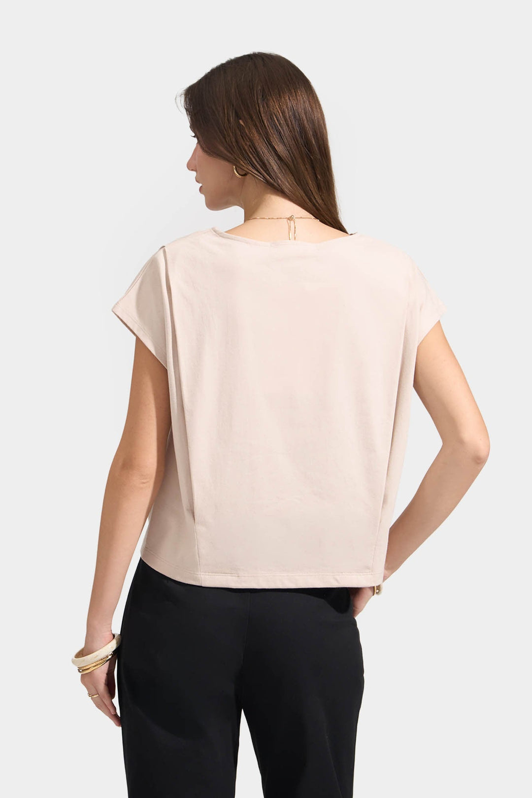 Pleated T-Shirt