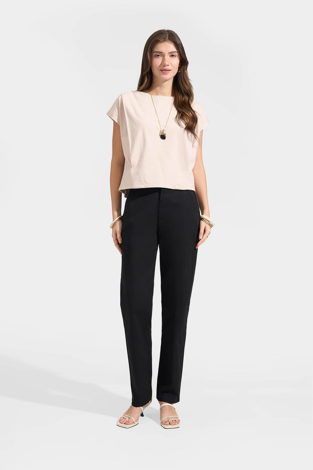Pleated T-Shirt