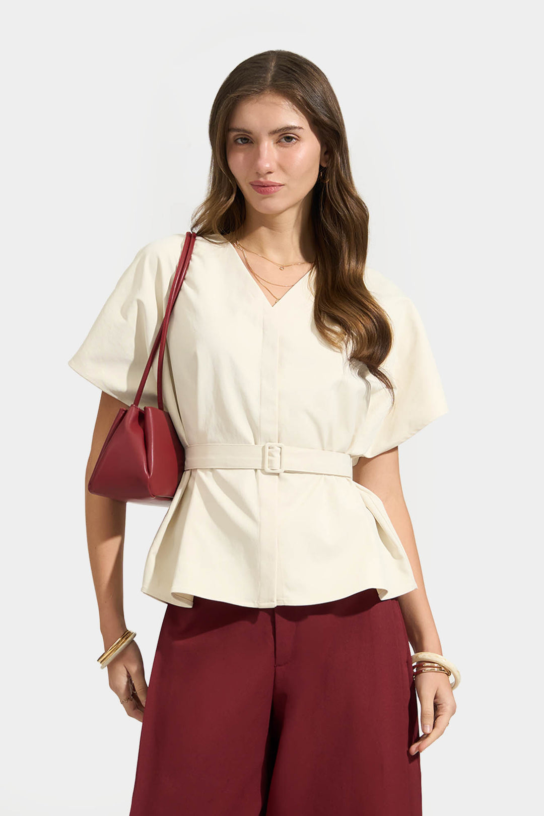 Leather Shoulder Bag
