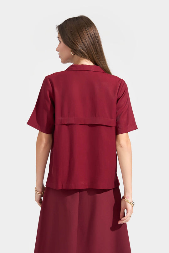 Boxy High-Low Shirt