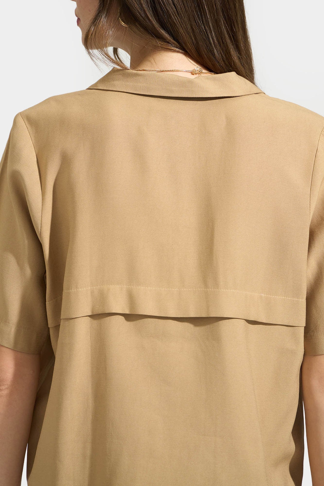 Boxy High-Low Shirt