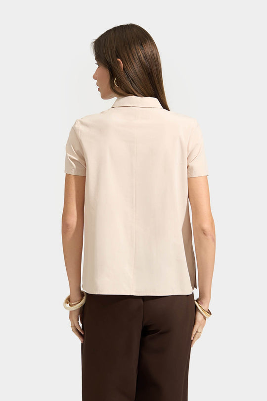 Shirt with Pleats