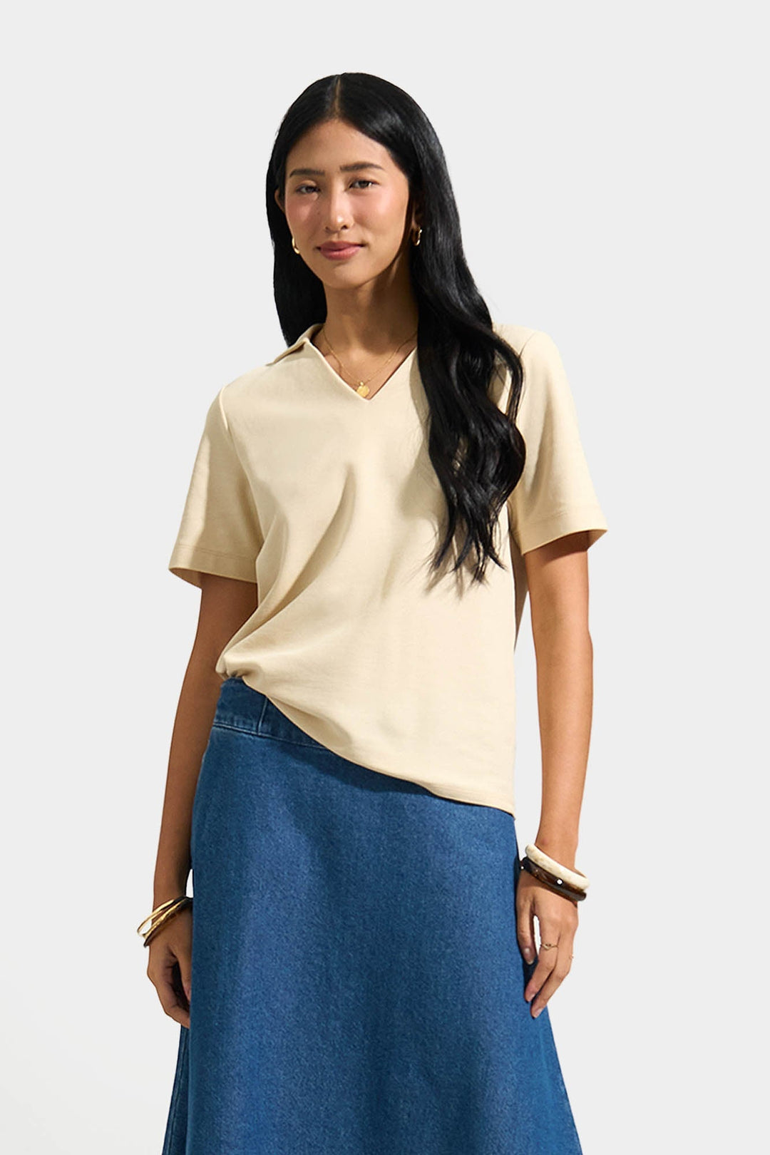 Collared Top