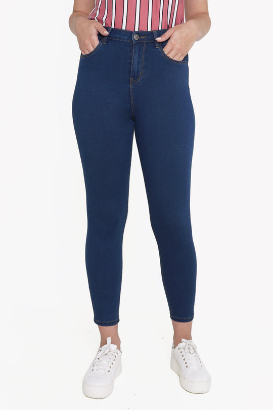 High Waist 5-Pocket Jeans