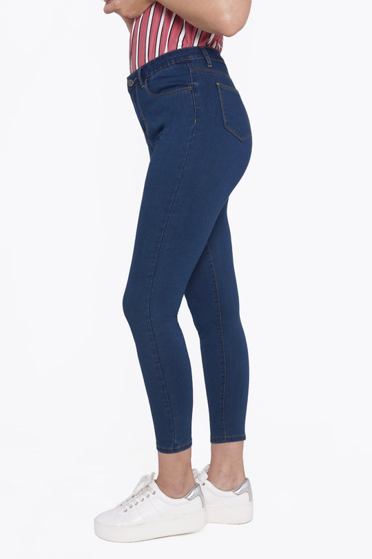 High Waist 5-Pocket Jeans