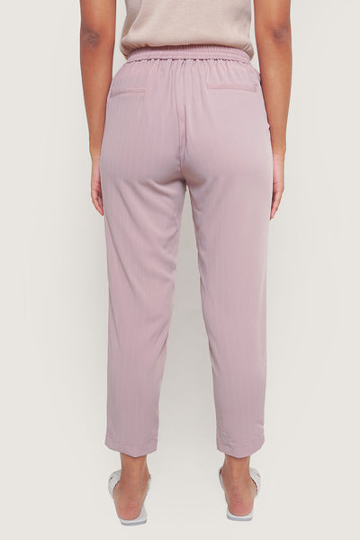 Closet Staples Ankle-Length Drawstring Pull Up Trousers