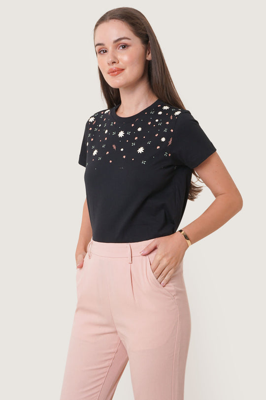 Floral Graphic Tee