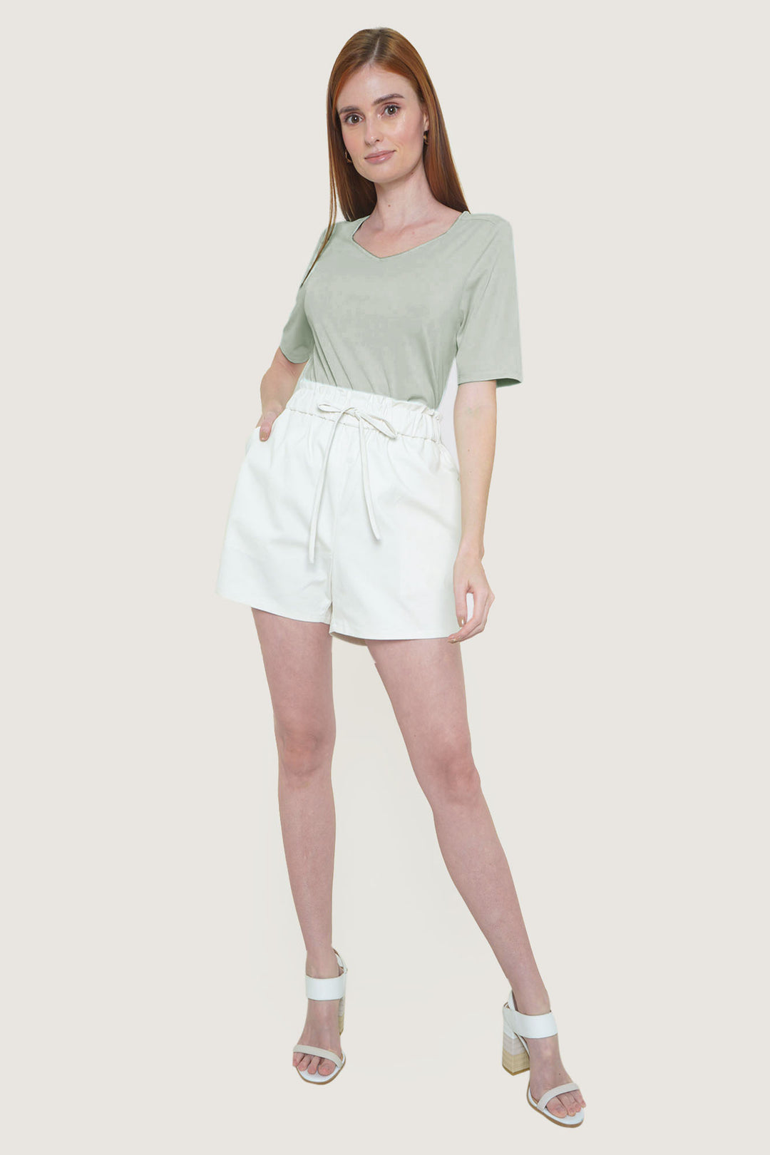 Sweetheart Neckline Tee