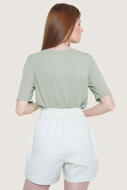 Sweetheart Neckline Tee