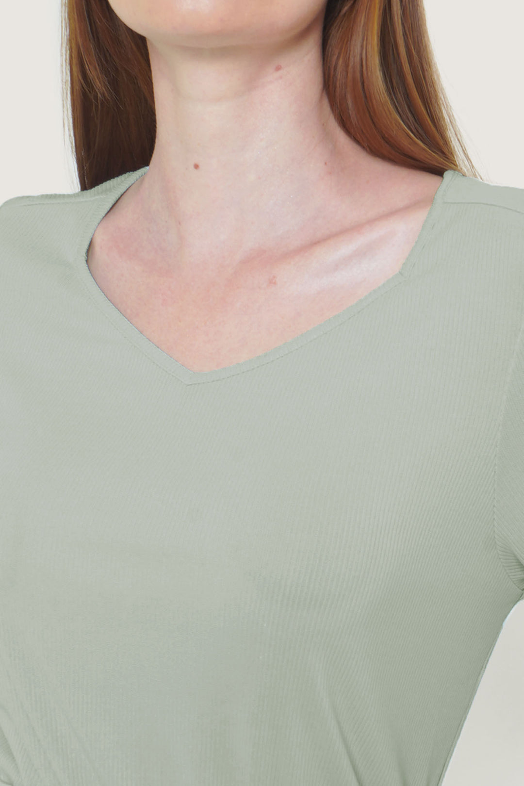 Sweetheart Neckline Tee