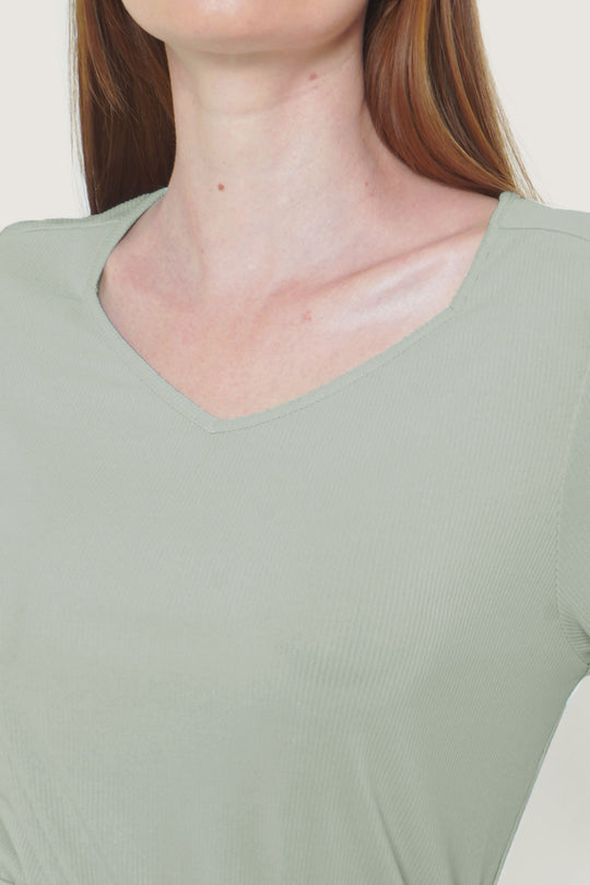 Sweetheart Neckline Tee