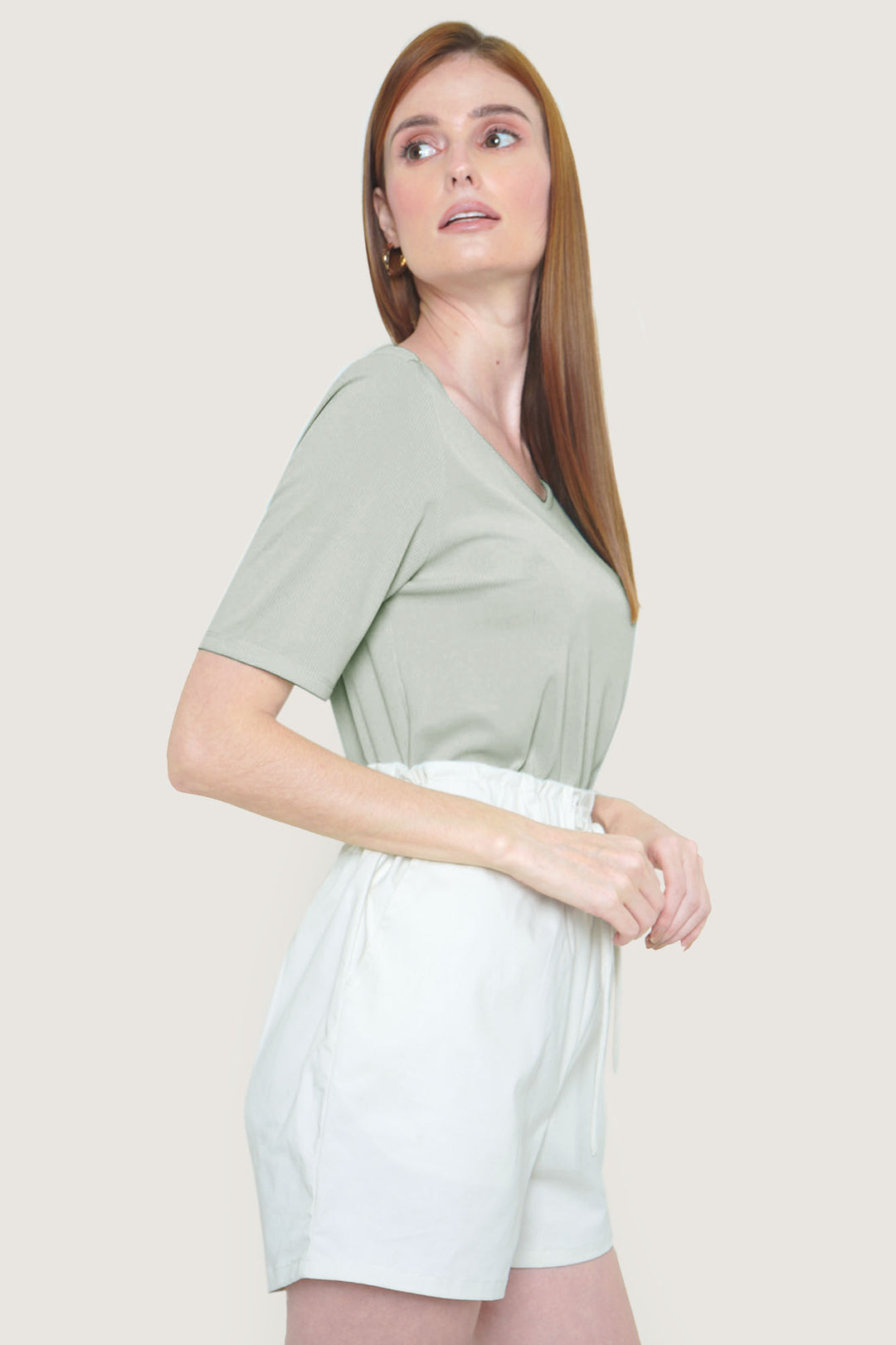 Sweetheart Neckline Tee
