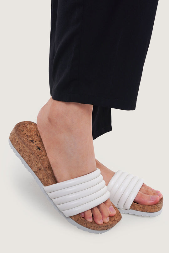 Multi Strap Cork Sliders