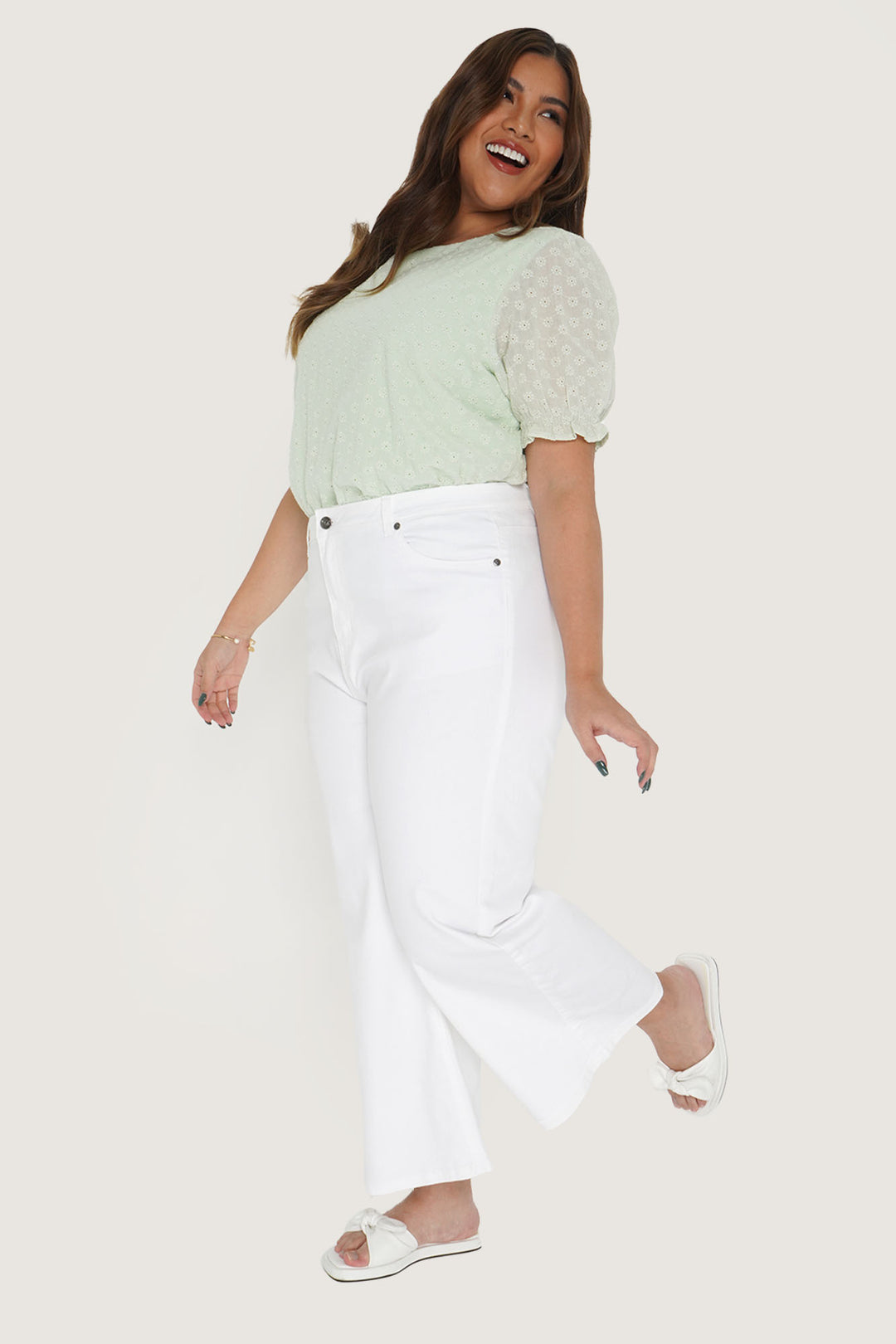 High Waist Wide Leg Jeans