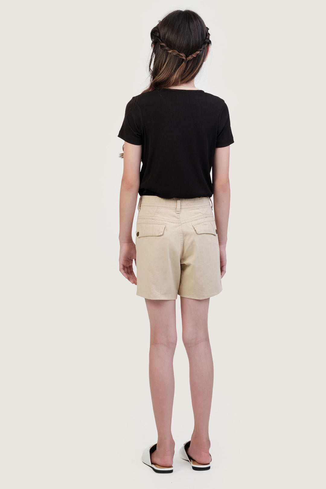 Kids Contrast V-Neck Tee (Unisex)