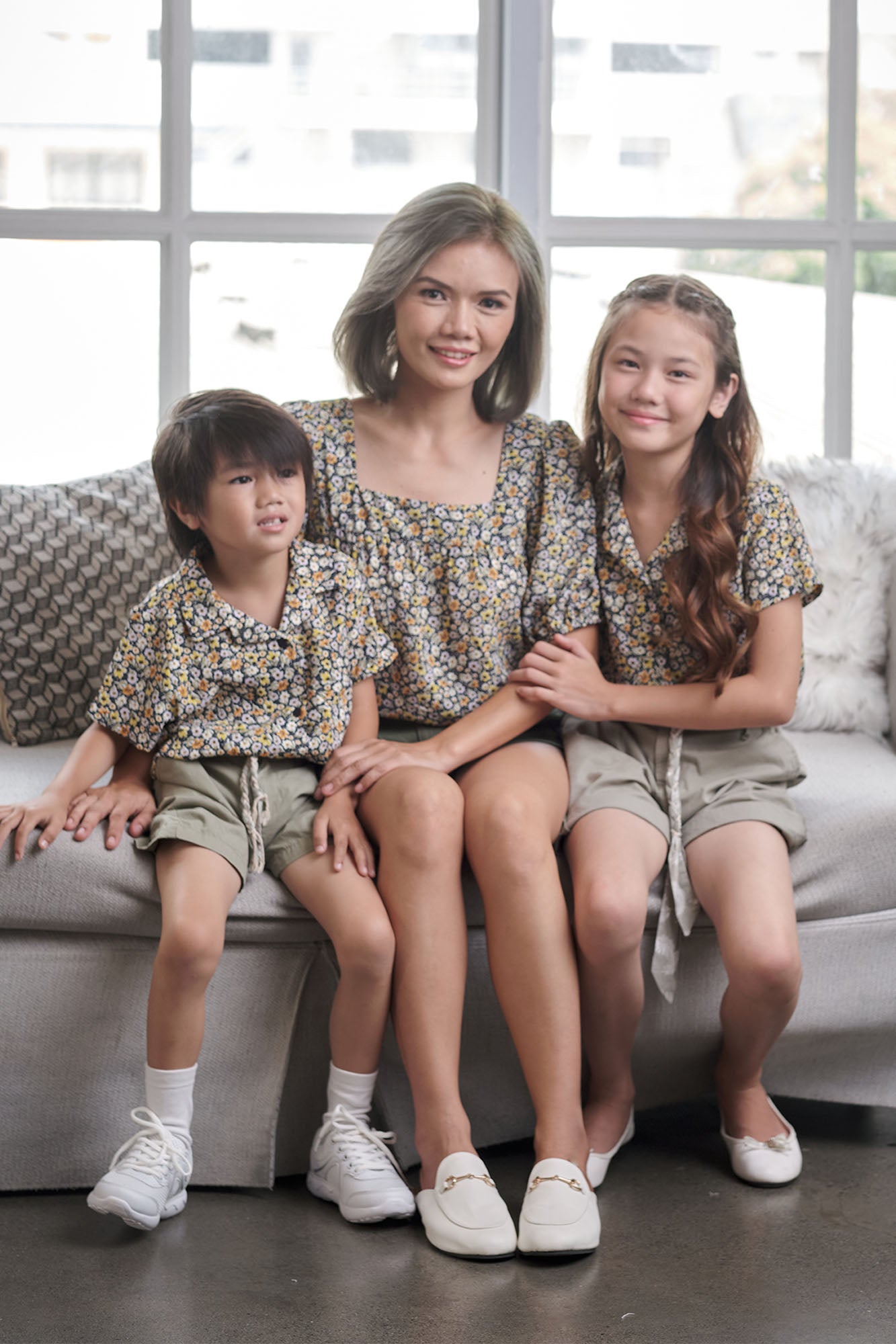 Kids All Over Print Button Down Top (Unisex)