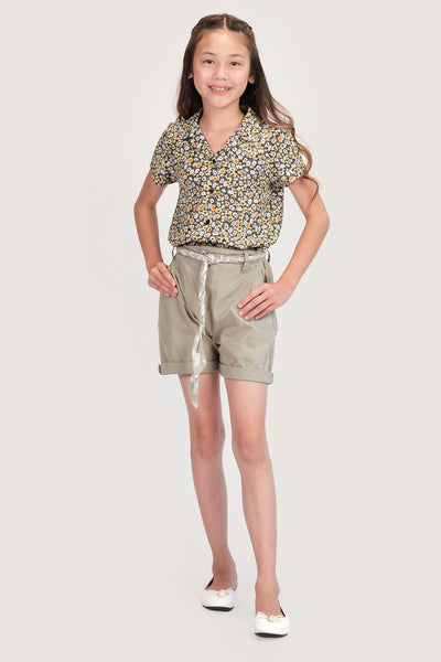 Kids All Over Print Button Down Top (Unisex)