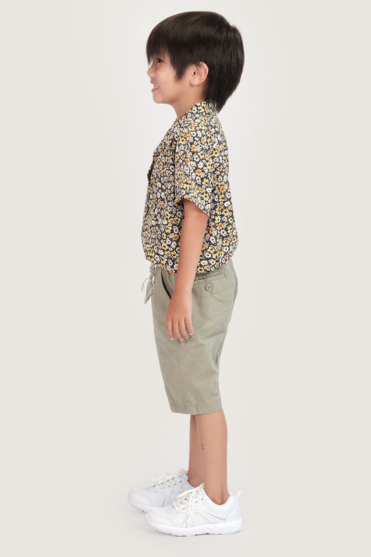 Kids All Over Print Button Down Top (Unisex)